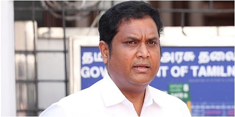 தமிழக அமைச்சரவைக் கூட்டத்துக்குப் பின்னர் தொழில் துறை அமைச்சர் டி.ஆர்.பி.ராஜா செய்தியாளர்களைச் சந்தித்தார்.