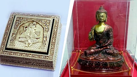 லாவோஸ் அதிபருக்கு தமிழகத்தில் வடித்த பித்தளை புத்தர் சிலை பரிசளிப்பு: ஆசியான் உச்சி மாநாட்டில் பிரதமர் மோடி வழங்கினார்