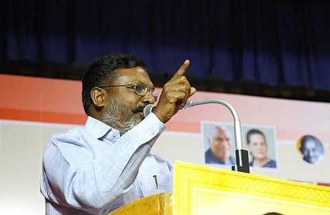 சென்னையில் விசிக ஆர்ப்பாட்டம்