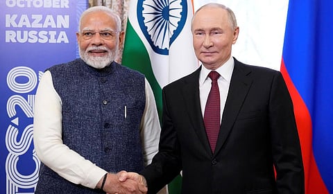 ரஷ்யா - உக்ரைன் மோதலுக்கு அமைதித் தீர்வு: புதினிடம் பிரதமர் மோடி வலியுறுத்தல்