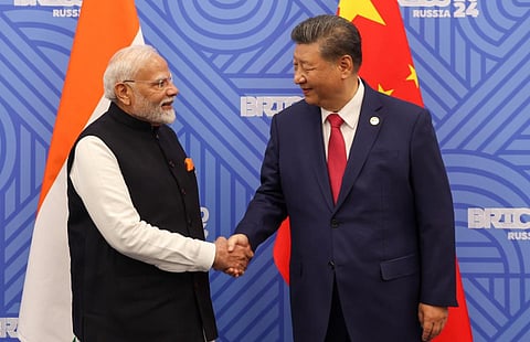 சீன அதிபர் ஜி ஜின்பிங் உடன் பிரதமர் மோடி சந்திப்பு