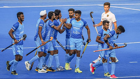 ஹாக்கியில் ஜெர்மனியை வீழ்த்தியது இந்திய அணி