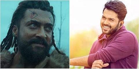 ‘கங்குவா’ படத்தில் கார்த்தி? - சூர்யா கொடுத்த ‘ஹிண்ட்’