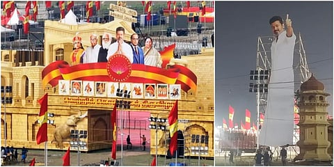 55,000+ இருக்கைகள், மாவட்ட வாரியாக ‘கேபின்’... - விஜய்யின் தவெக மாநாடு களத்தின் ஹைலைட்ஸ்