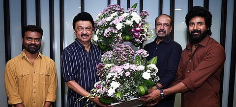 ‘அமரன்’ படத்தைப் பார்த்து படக்குழுவினரை பாராட்டிய முதல்வர் ஸ்டாலின்