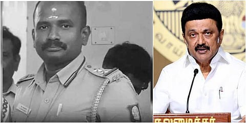 உதவி ஆய்வாளர் சரவணன் | முதல்வர் ஸ்டாலின்