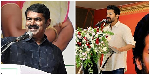“திராவிடமும், தமிழ் தேசியமும் ஒன்றா ப்ரோ..?” - விஜய்யை சாடிய சீமான்