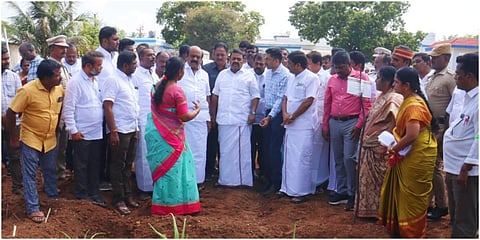திருப்பூர் வீரபாண்டி பிரிவு ஆவின் பால் உற்பத்தியாளர் ஒன்றிய வளாகத்தில்அமைச்சர் ராஜ கண்ணப்பன் ஆய்வு மேற்கொண்டார்.