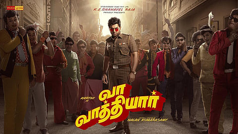 ‘கங்குவா’ உடன் வெளியாகும் ‘வா வாத்தியார்’ டீசர்!