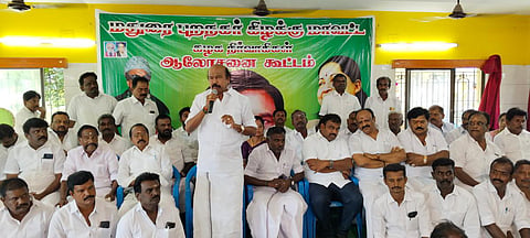 “முதல்வர் ஸ்டாலினுக்கு தேர்தல் பயம் வந்துவிட்டது” - வி.வி.ராஜன் செல்லப்பா கணிப்பு