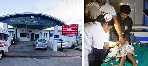 கோத்தகிரி அரசு மருத்துவமனையில் செல்போன், டார்ச் வெளிச்சத்தில் சிறுமிக்கு சிகிச்சை