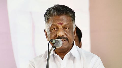ஓ.பன்னீர்செல்வம் | கோப்புப்படம்