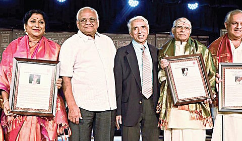 கலைஞர்களை கவுர​விப்பது மகத்தான பணி: சன்மார் குழு​மத்​தின் தலைவர் புகழாரம்