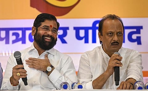 மகாராஷ்டிரா தேர்தலில் கவனம் ஈர்த்த ஏக்நாத் ஷிண்டே மற்றும் அஜித் பவார்