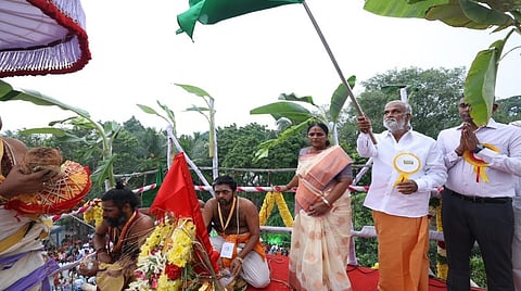 புரசைவாக்கம் கங்காதீஸ்வரர் கோயிலில் கும்பாபிஷேகம்: 16 ஆண்டுகளுக்கு பிறகு நடைபெற்றது