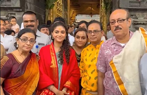 “டிசம்பரில் திருமணம்... அதற்காக திருப்பதி தரிசனம்!” - நடிகை கீர்த்தி சுரேஷ்