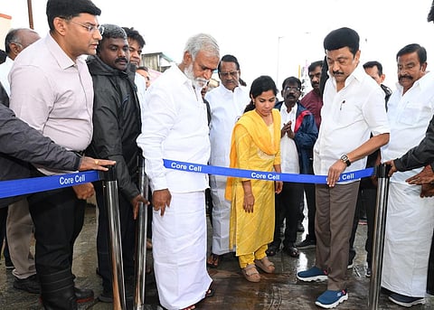 ‘புயல் காலத்திலும் தலைநகர் சென்னை இப்போது நிம்மதியாக இருக்கிறது’ - முதல்வர் ஸ்டாலின்