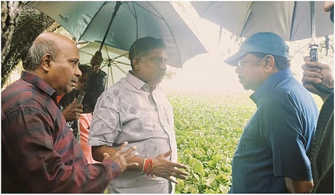 புதுச்சேரியில் ஃபெஞ்சல் புயலால் இருவர் உயிரிழப்பு: அமைச்சர் நமச்சிவாயம்