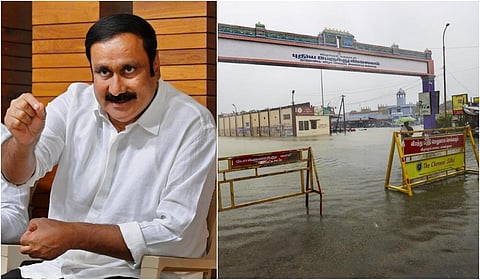 வட தமிழக மாவட்டங்களுக்கு கூடுதல் மீட்புக் குழுக்களை அனுப்புக: அன்புமணி ராமதாஸ்