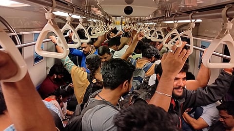 சென்னை மெட்ரோ ரயில்களில் நவம்பரில் 83 லட்சம் பேர் பயணம்