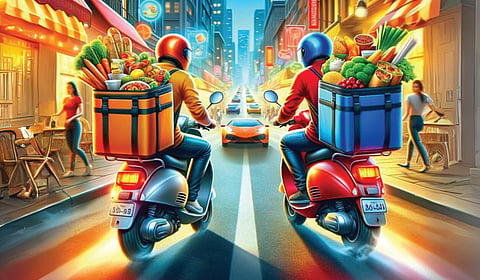 தெருமுனை கடைகளுக்கு போட்டியா? - நவீன விரைவு வணிகம்