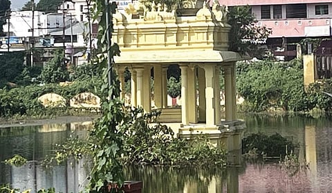 ஐயனார் குளத்தின் தற்போதைய நிலை.