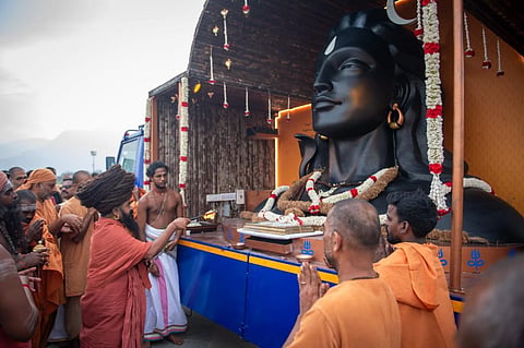 ஈஷாவில் திருமூலர் கூறிய 4 நெறிகளும் பின்பற்றப்படுவதாக தருமபுரம் ஆதீனம் பாராட்டு