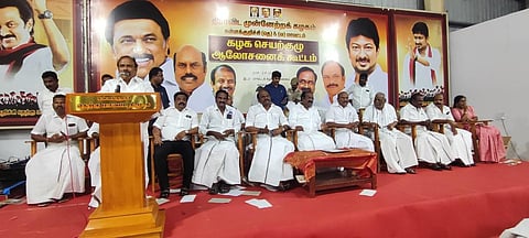 “எம்ஜிஆருக்கு பிறகு பெண்களின் ஆதரவைப் பெற்ற முதல்வர் ஸ்டாலின்” - அமைச்சர் சி.வெ.கணேசன் புகழாரம்