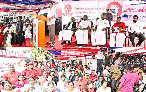 ‘திமுக கூட்டணி நிரந்தர கூட்டணி’ - நல்லகண்ணு நூற்றாண்டு விழாவில் ஸ்டாலின் பேச்சு