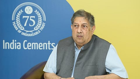 இந்தியா சிமெண்ட்ஸ் நிர்வாக இயக்குநர் என். சீனிவாசன் ராஜினாமா