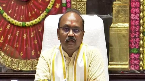 தேவஸ்தான நிர்வாக அதிகாரி சியாமள ராவ், ஐஏஎஸ்