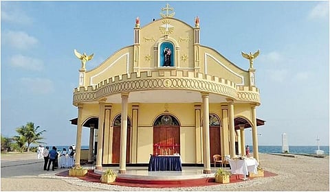 கச்சத்தீவில் உள்ள புனித அந்தோணியார் ஆலயம்