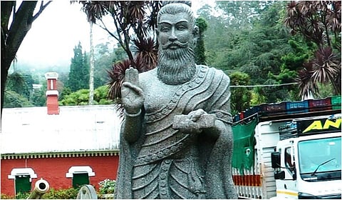 உதகை தாவரவியல் பூங்காவில் திருவள்ளுவர் சிலை!