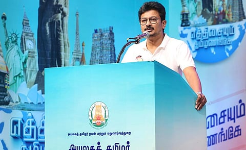 “தமிழர்களின் திறமை, உழைப்பு தவிர்க்க முடியாதது”- உதயநிதி பேச்சு