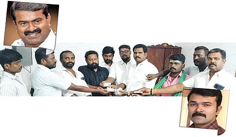 சாட்டை துரைமுருகனின் பிடிக்குள் சீமான்! - தூத்துக்குடி தெற்கு மாவட்ட நாதக நிர்வாகிகள் கூண்டோடு ‘குட்பை’
