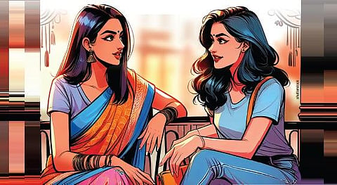 ஒரு கொடியில் இரு மலர்கள் | உரையாடும் மழைத்துளி - 18
