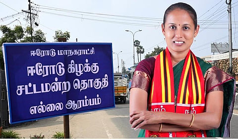 அதற்குப் பயந்தே அமைச்சர்கள் இந்தப் பக்கம் வரமாட்டார்கள்! - நறுக்கென பேசும் நாதக வேட்பாளர் சீதாலட்சுமி