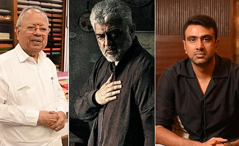 நல்லி குப்புசாமி, அஜித், அஸ்வின்