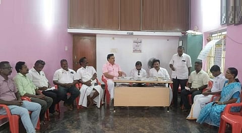  சிதம்பரத்தில் இண்டியா கூட்டணி கட்சிகள் ஆலோசனை கூட்டம்.