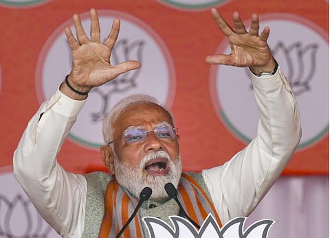 “நான் குடிப்பதும் யமுனை நீர்தான்!” - பிரச்சாரத்தில் கேஜ்ரிவாலுக்கு பிரதமர் மோடி பதிலடி