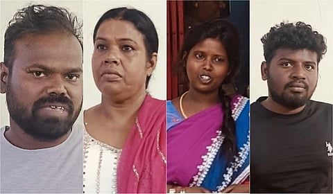 சிறுவர்களுக்கு பாலியல் தொல்லை கொடுத்த வழக்கில் யூடியூப் பிரபலங்கள் 4 பேரை போலீஸார் கைது செய்தனர்.