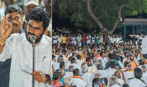 டங்ஸ்டன் சுரங்க ரத்துக்காக கிஷன் ரெட்டி, அண்ணாமலைக்கு பாராட்டு விழா - அ.வள்ளாலப்பட்டியில் ஏற்பாடு