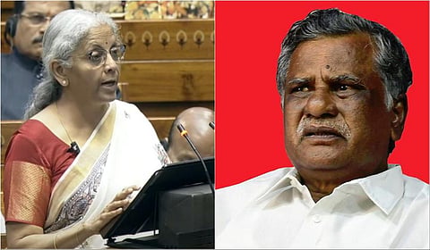 “பன்னாட்டு நிறுவனங்களுக்கு ஆதரவுக் கரம் நீட்டும் மத்திய பட்ஜெட்” - முத்தரசன்