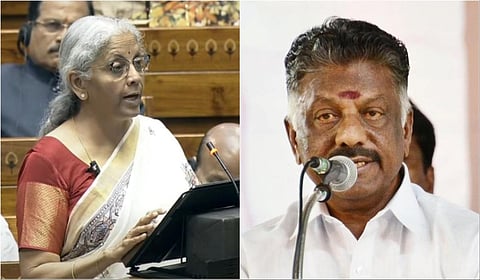 ஏழை, எளிய நடுத்தர மக்களின் சுமையை குறைக்கும் நிதிநிலை அறிக்கை: ஓபிஎஸ்