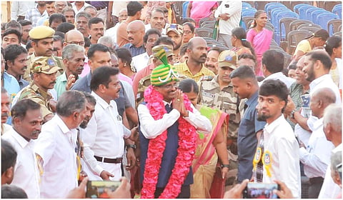 “இஸ்ரோ தலைவர் பதவி...” - சொந்த கிராம மக்களின் பாராட்டு விழாவில் நாராயணன் நெகிழ்ச்சி