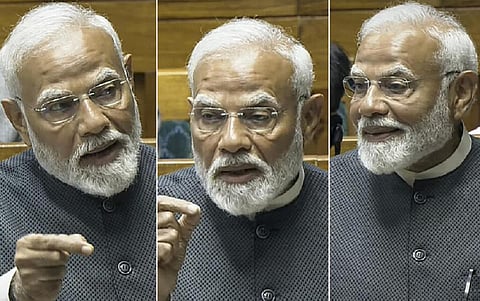 “குடிசைகளில் புகைப்படம் எடுப்போருக்கு...” - மக்களவையில் பிரதமர் மோடி பேச்சு