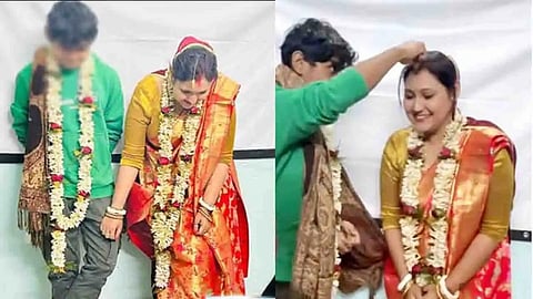 வகுப்பறையில் மாணவருடன் திருமணம்: வீடியோ வைரலானதால் மே.வங்க பேராசிரியைக்கு நெருக்கடி