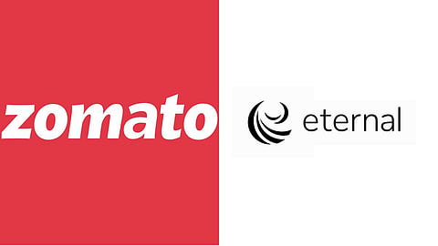 Zomato இனி Eternal: பெயர் மாற்றத்துடன் புது லோகோ வெளியிட்ட ‘சொமேட்டோ’ நிறுவனம்!