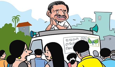 புரட்சித் தலைவி வழியில் புரட்சித் தமிழர்! - கோவையில் இருந்து பரப்பு​ரையைத் தொடங்கும் பழனிசாமி