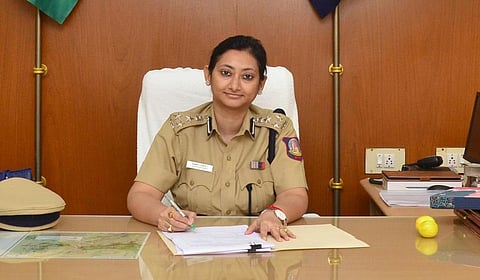 திண்டுக்கல் டிஐஜி வந்திதா பாண்டே மத்திய அரசு பணிக்கு மாற்றம்